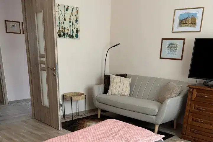 Cserepes szobában hangulatos olvasósarok